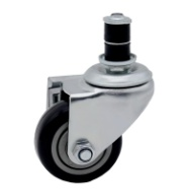 MODULAR SOLUTION D28 CASTER<BR>4" WHEEL, SWIVEL STEM